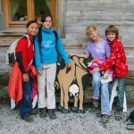 Wandern und Seifenkistenbauen